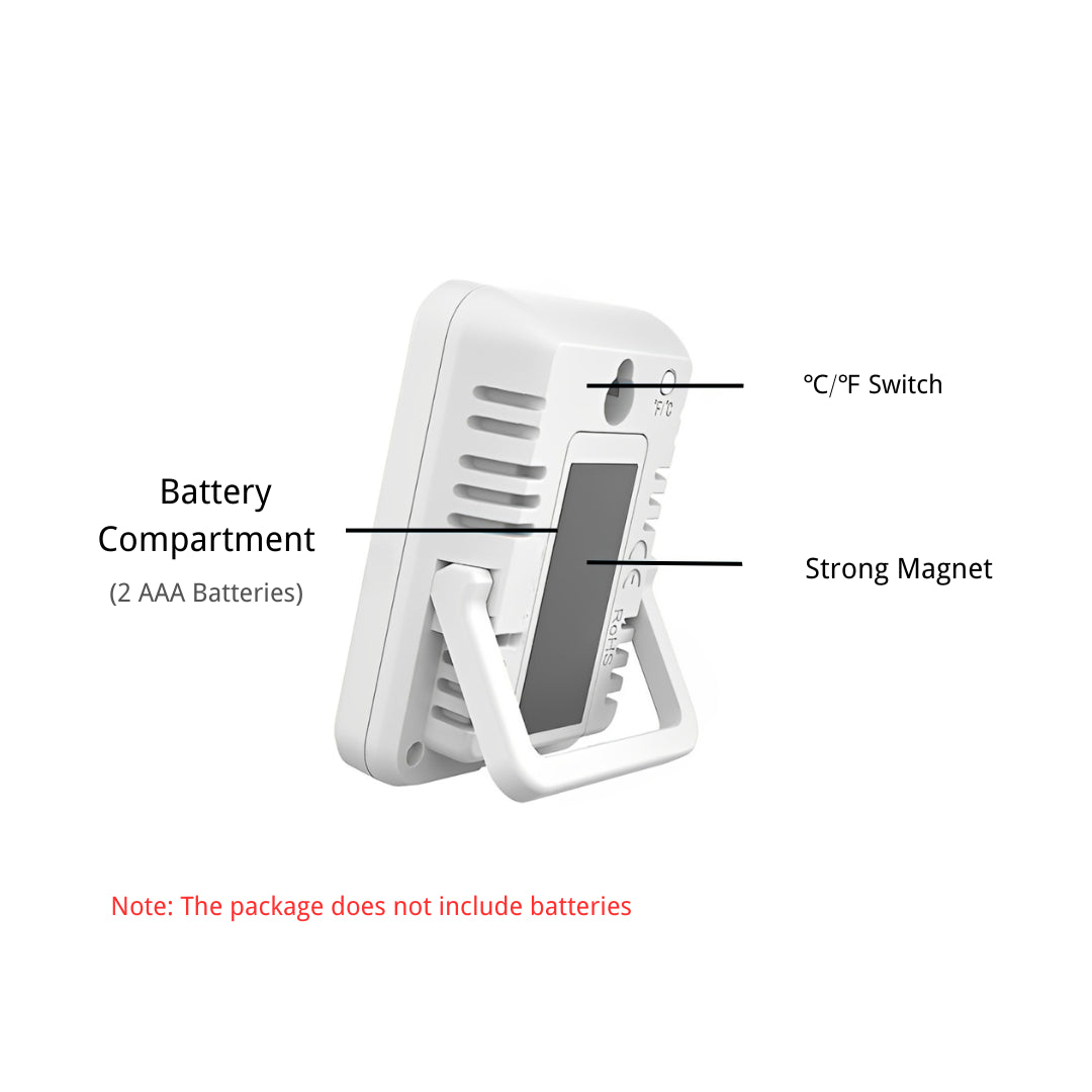 Snackcoater Digital Indoor Hygrometer Thermometer